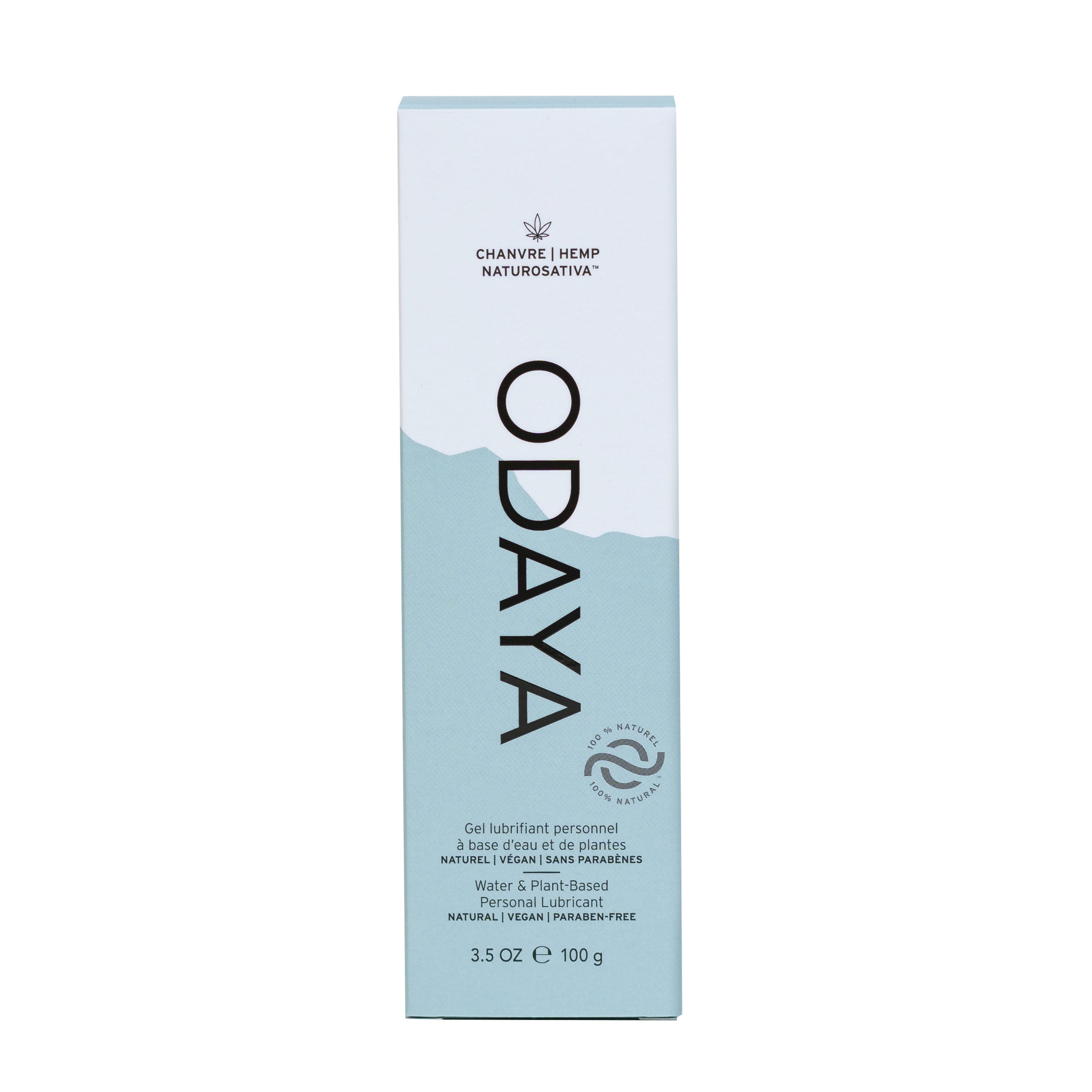 Water & Plant-Based Personal Lubricant Gel 100% Natural | Vegan | Para |  ODAYA Wellness